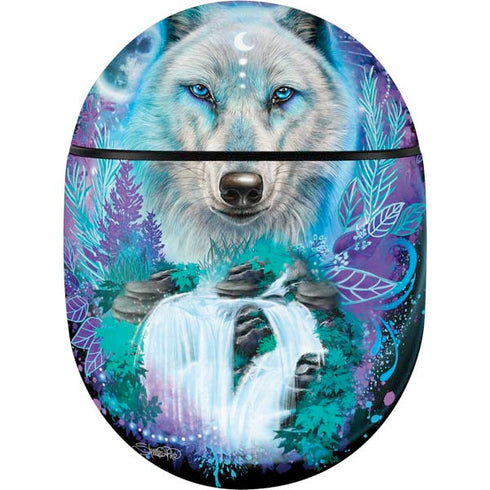 Night Wolf by Sheena Pike Google Pixel Buds Skin